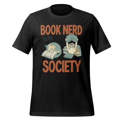 Book Nerd Society Unique Graphic Shirt