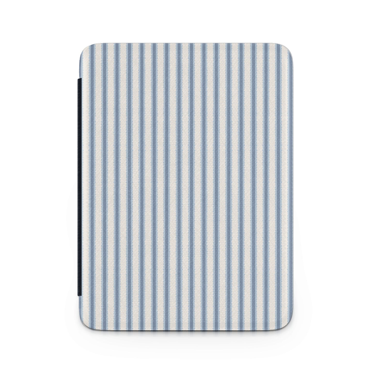 Elegant Blue Vertical Stripe Pattern iPad Case Cover