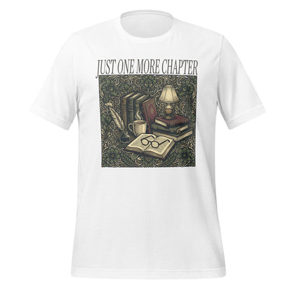 Just One More Chapter Vintage Book Lover T-Shirt