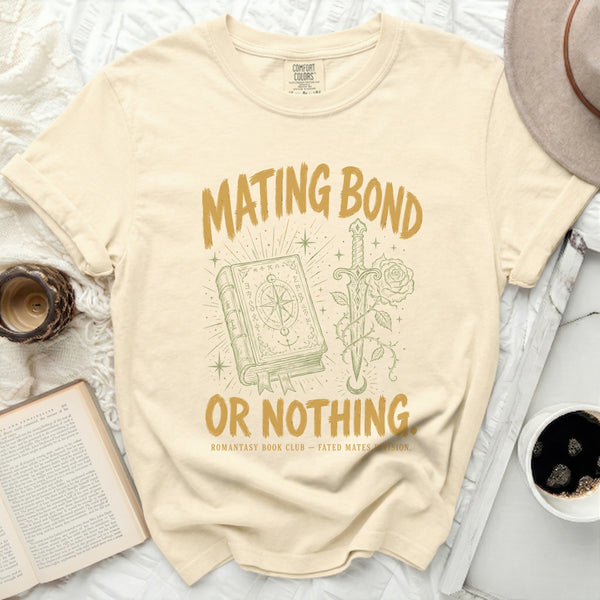 Mating Bond Or Nothing Tee in Ivory