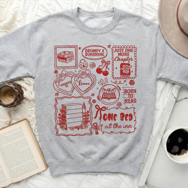 GRUMPY X SUNSHINE Sweatshirt in Sport Grey