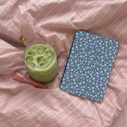 Blue Daisies Pattern Tablet Case Perfect Accessory