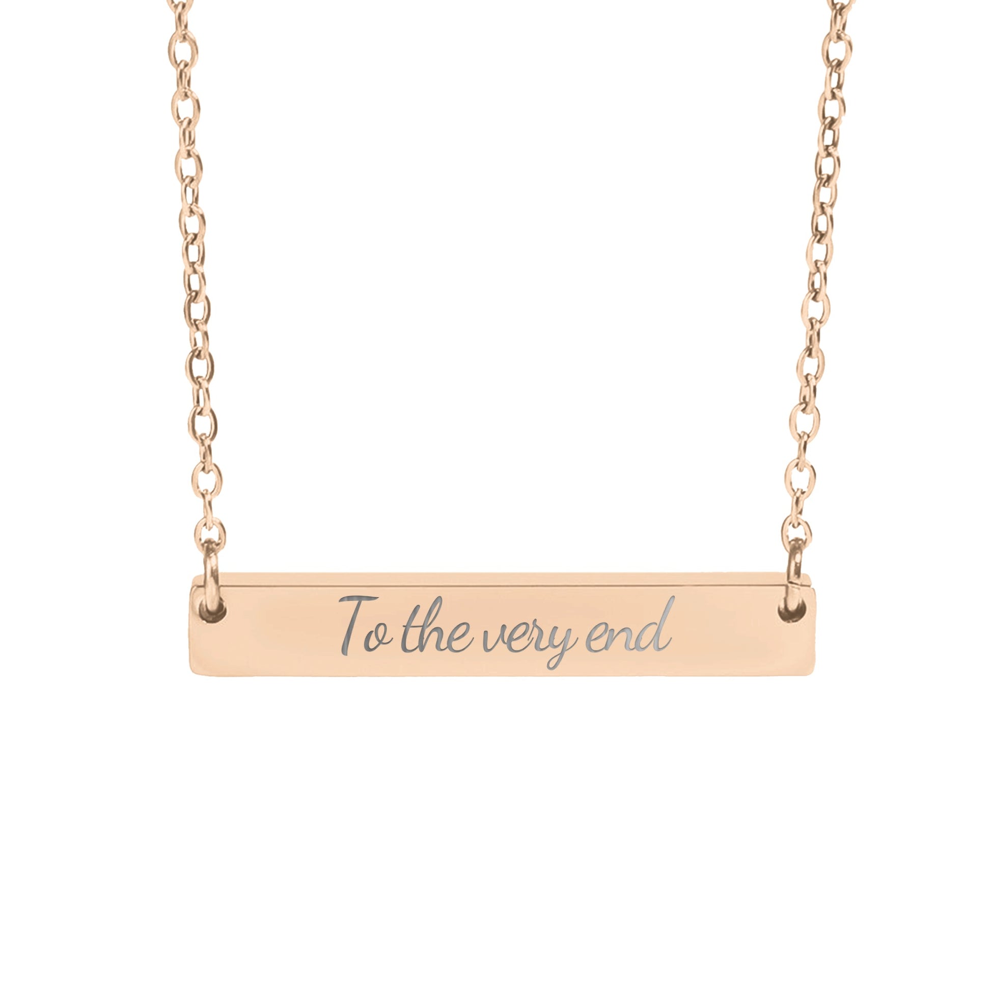 To the Very End Necklace - MagicMerchEmporium