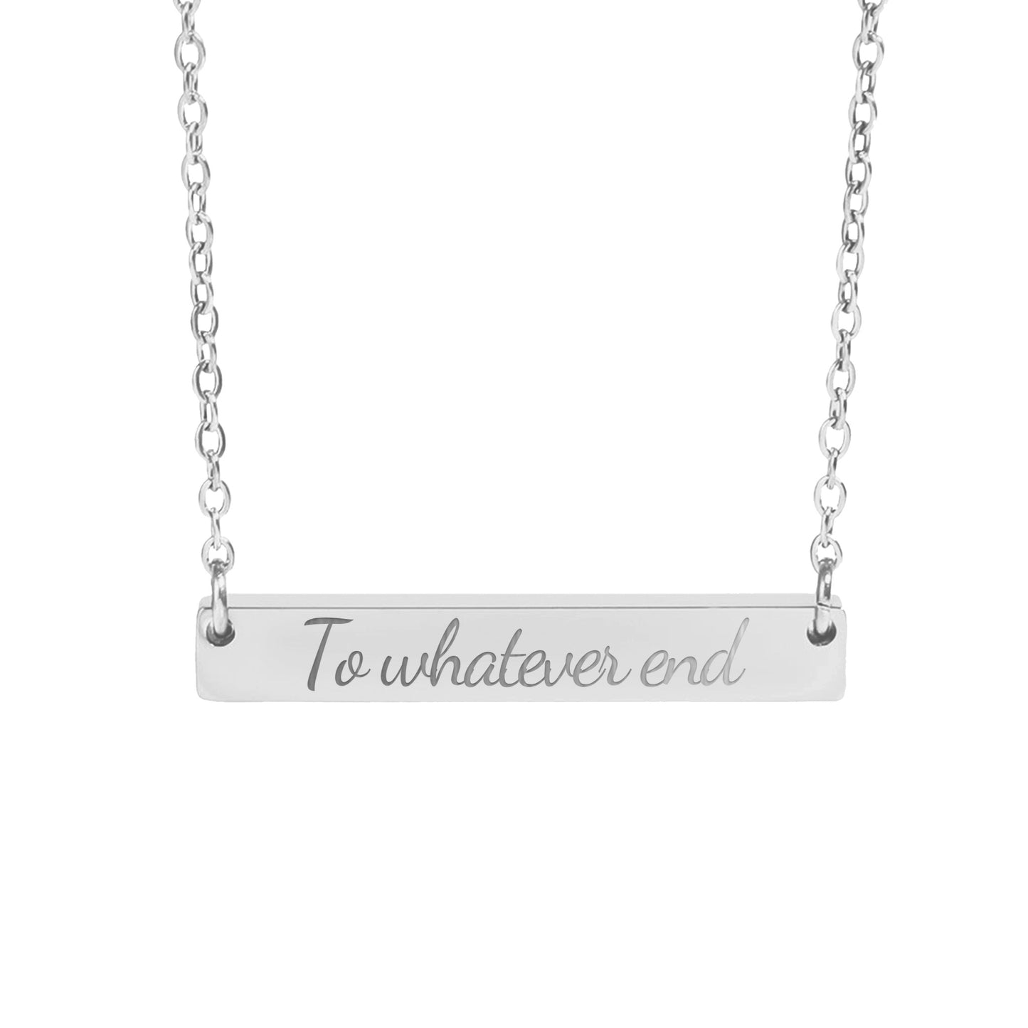 To Whatever End Necklace - MagicMerchEmporium