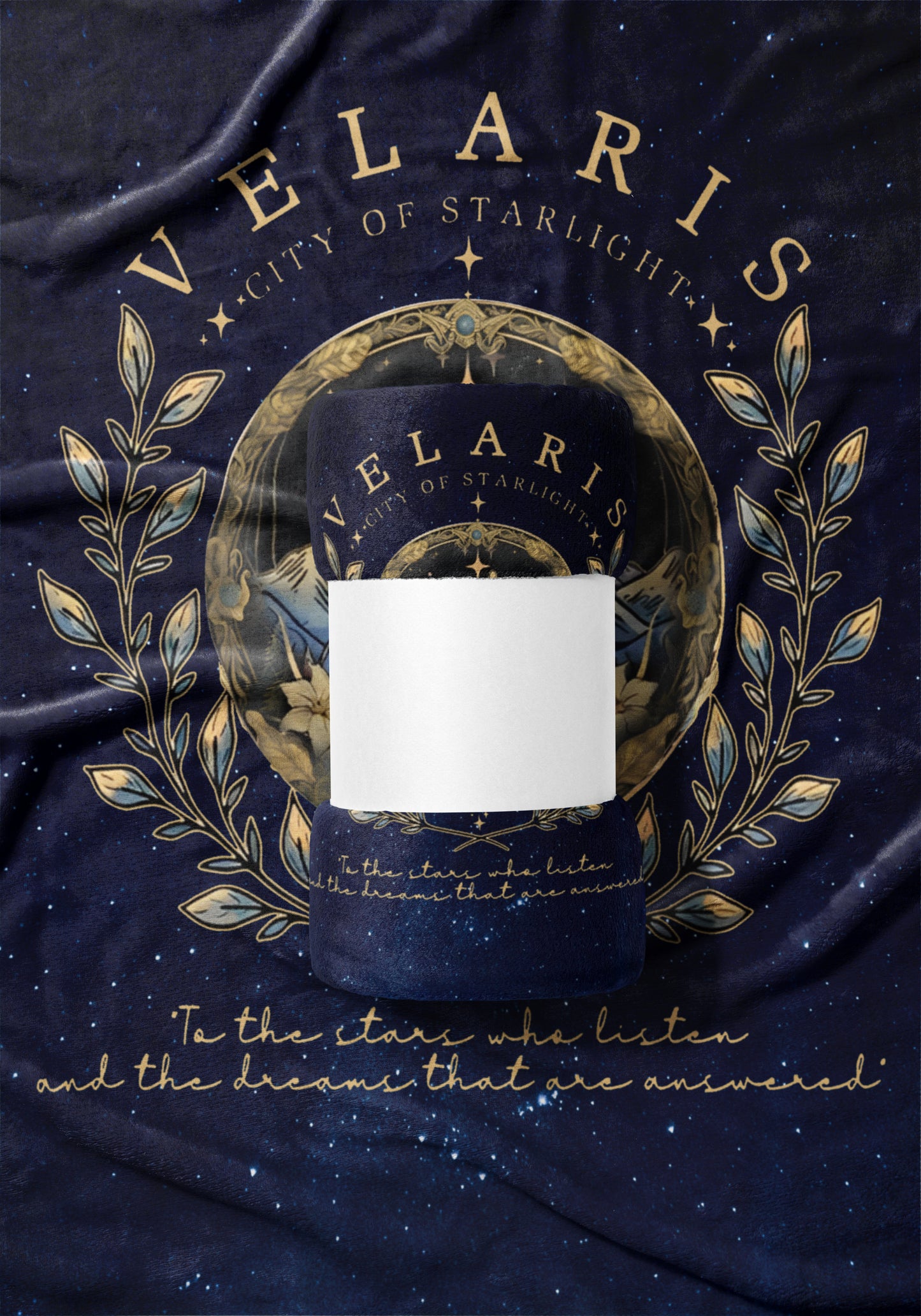 Velaris City of Starlight themed blanket