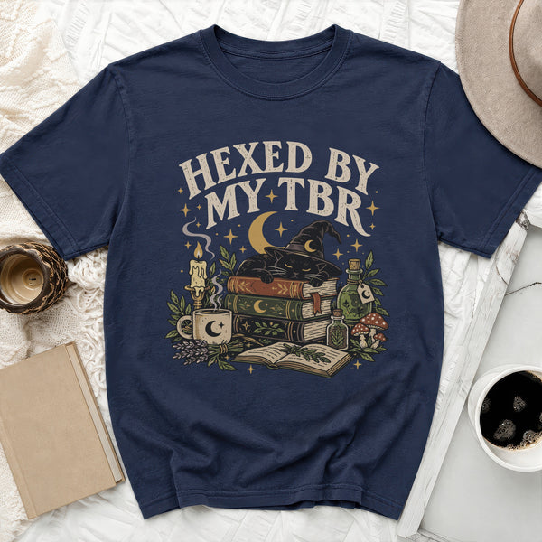 Hexed By TBR Tee in True Navy