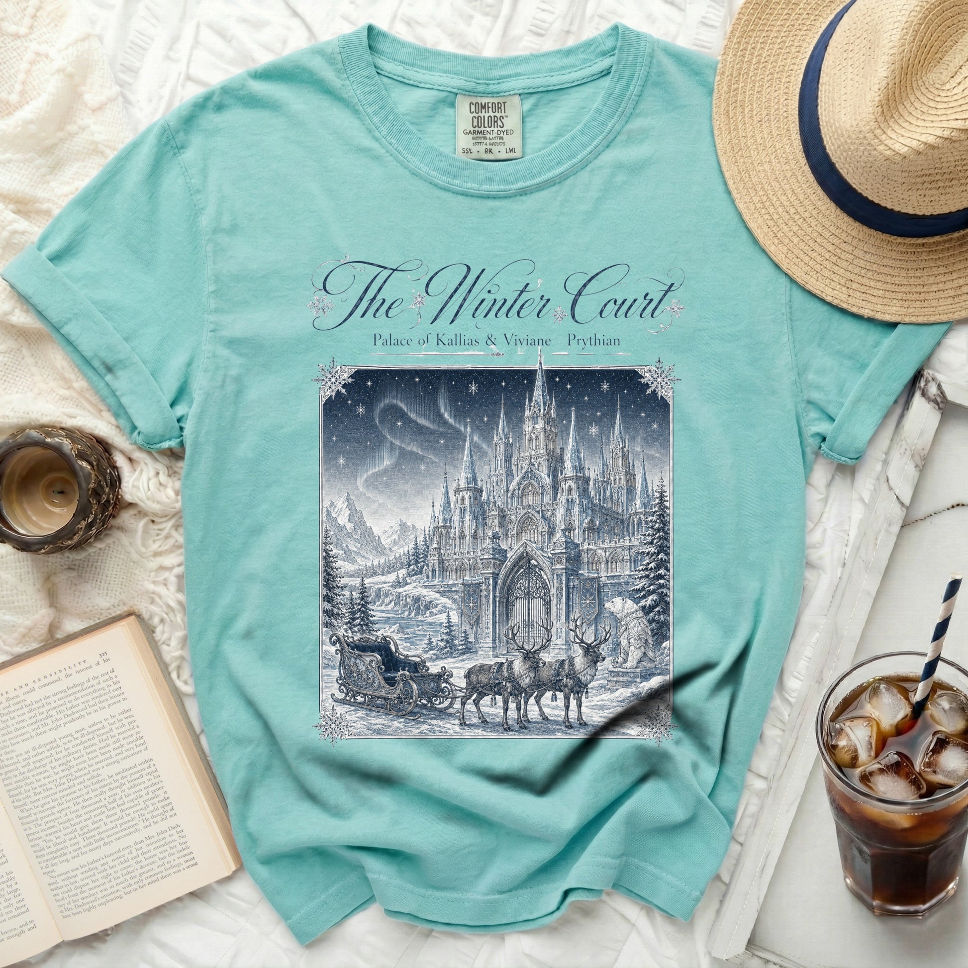 The Winter Court Palace of Kallias & Viviane Prythian t-shirt design.