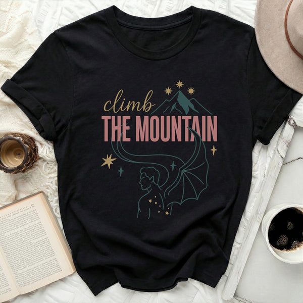 Shadow Wing Climber Tee in Black