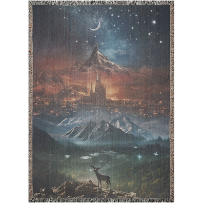 🌙 Sarah J. Maas Woven Tapestry | ACOTAR, Throne of Glass & Crescent City 🏰