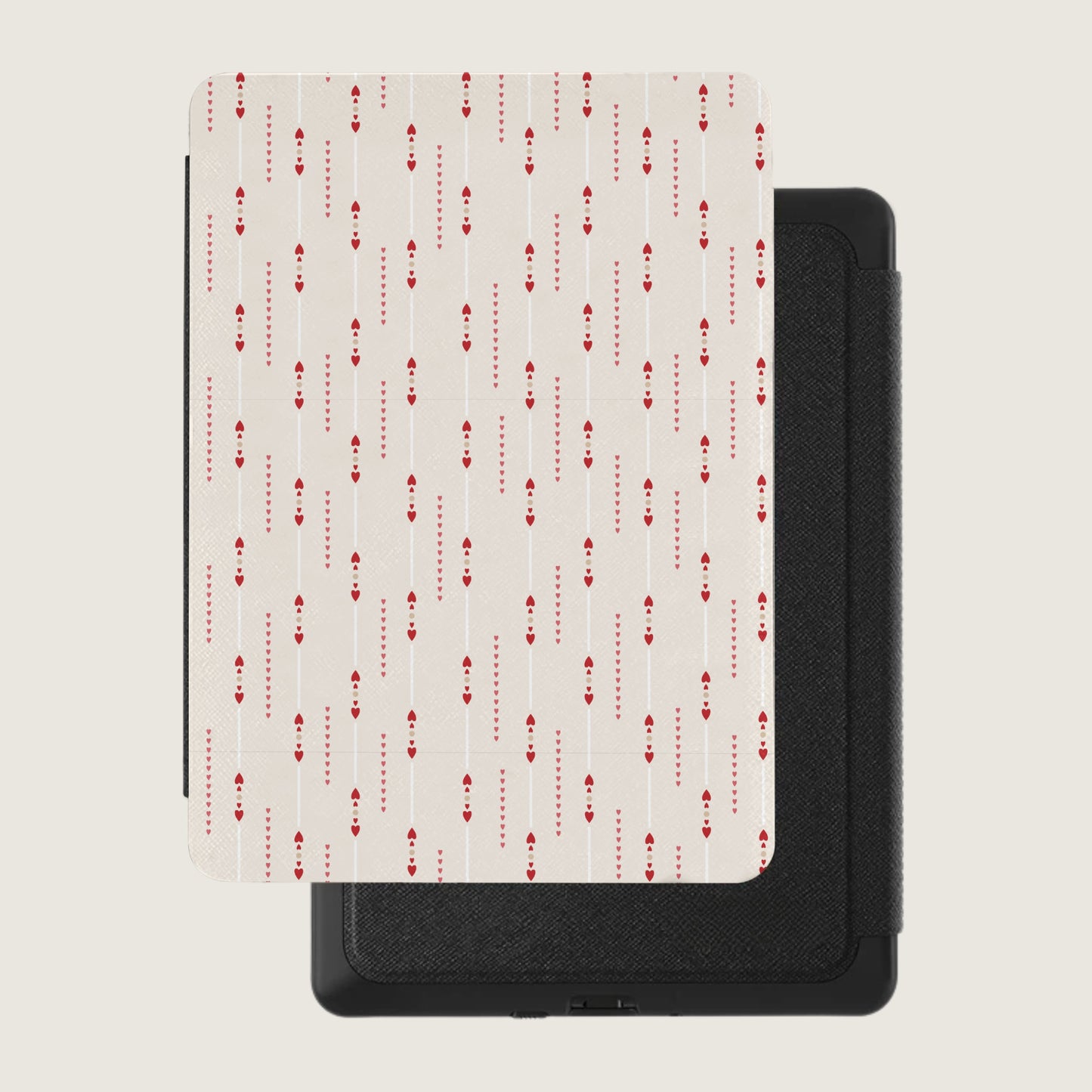 Red Dotted Arrows Pattern Protective Case for E-Reader