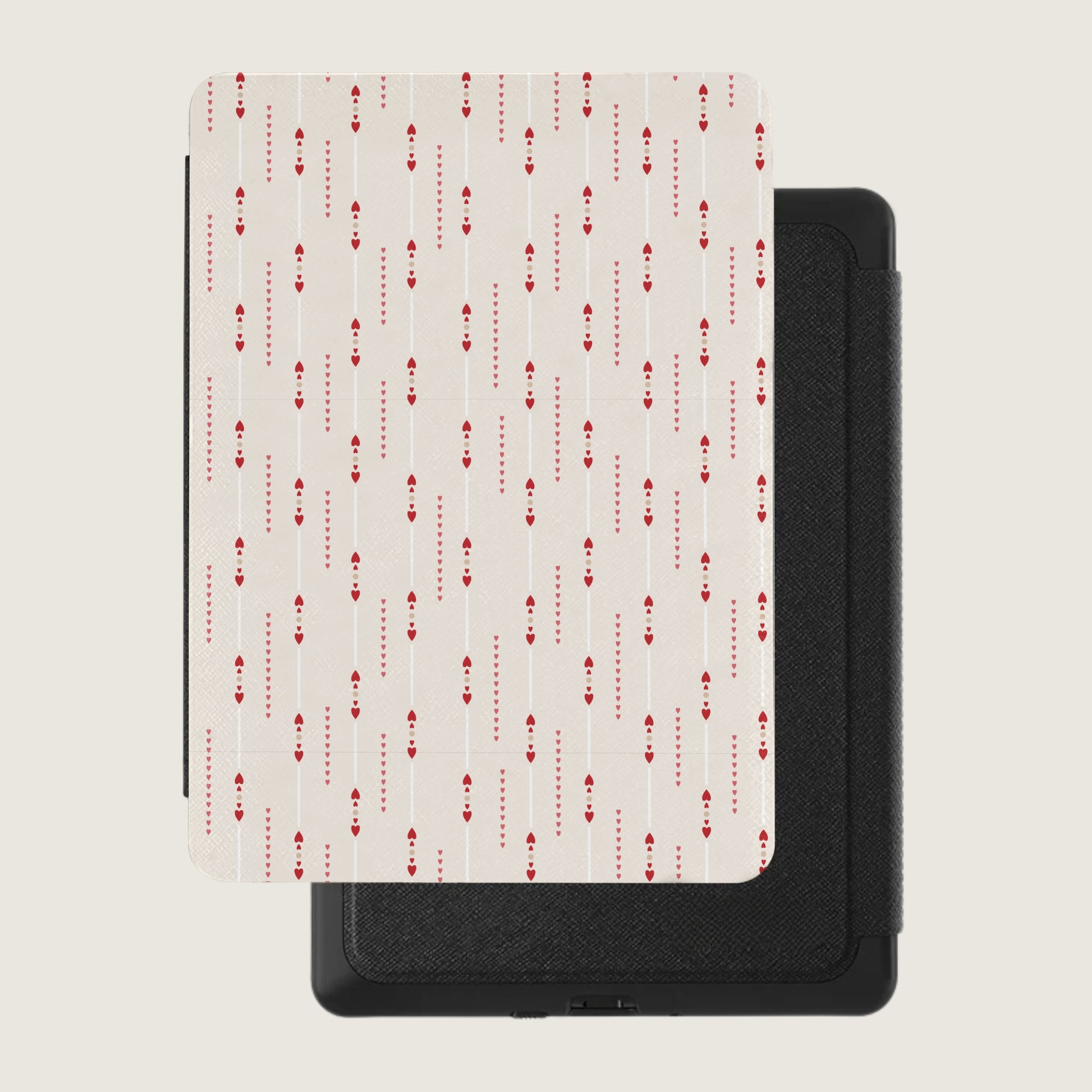 Red Dotted Arrows Pattern Protective Case for E-Reader