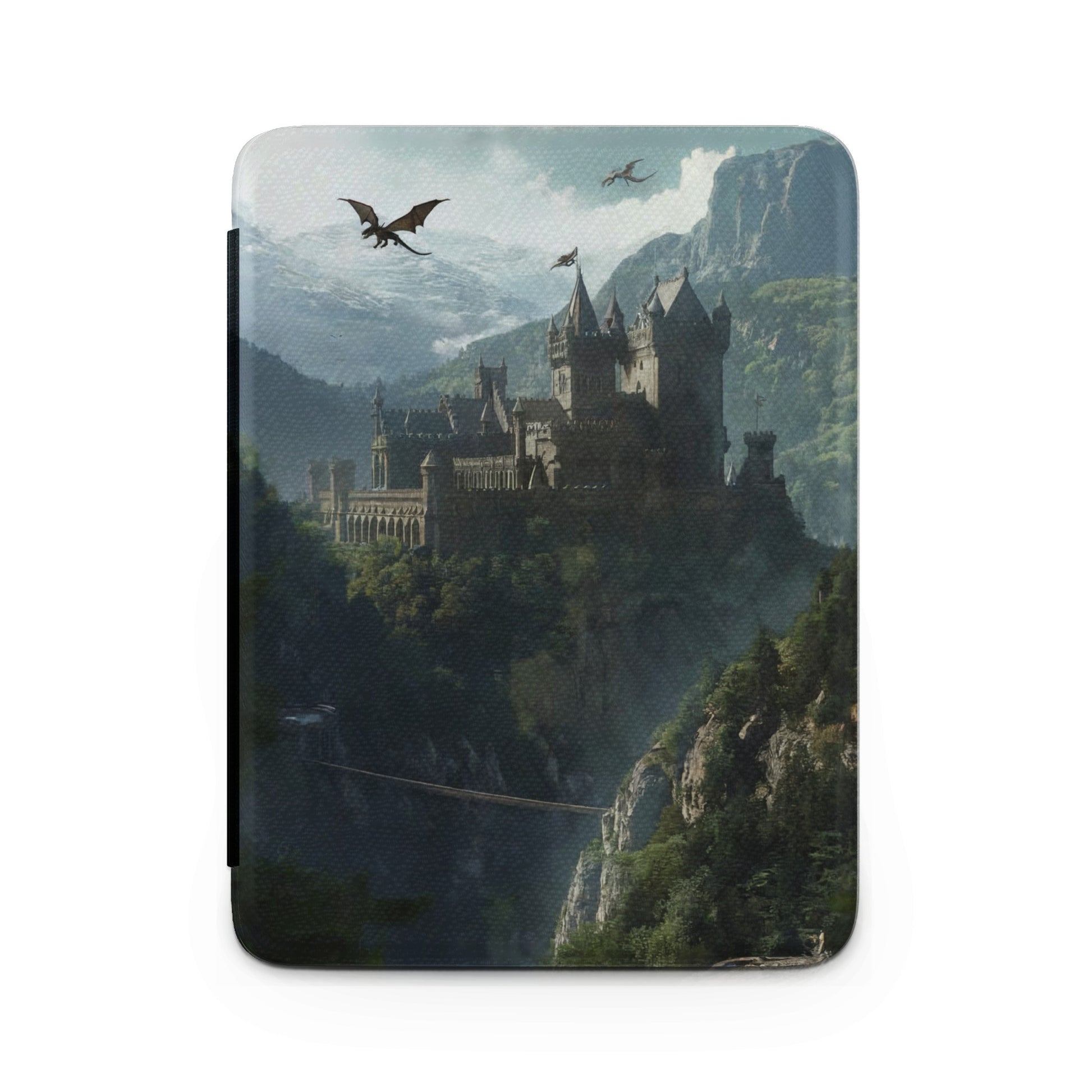 Fantasy Castle Dragons Flying Mountain Product Type