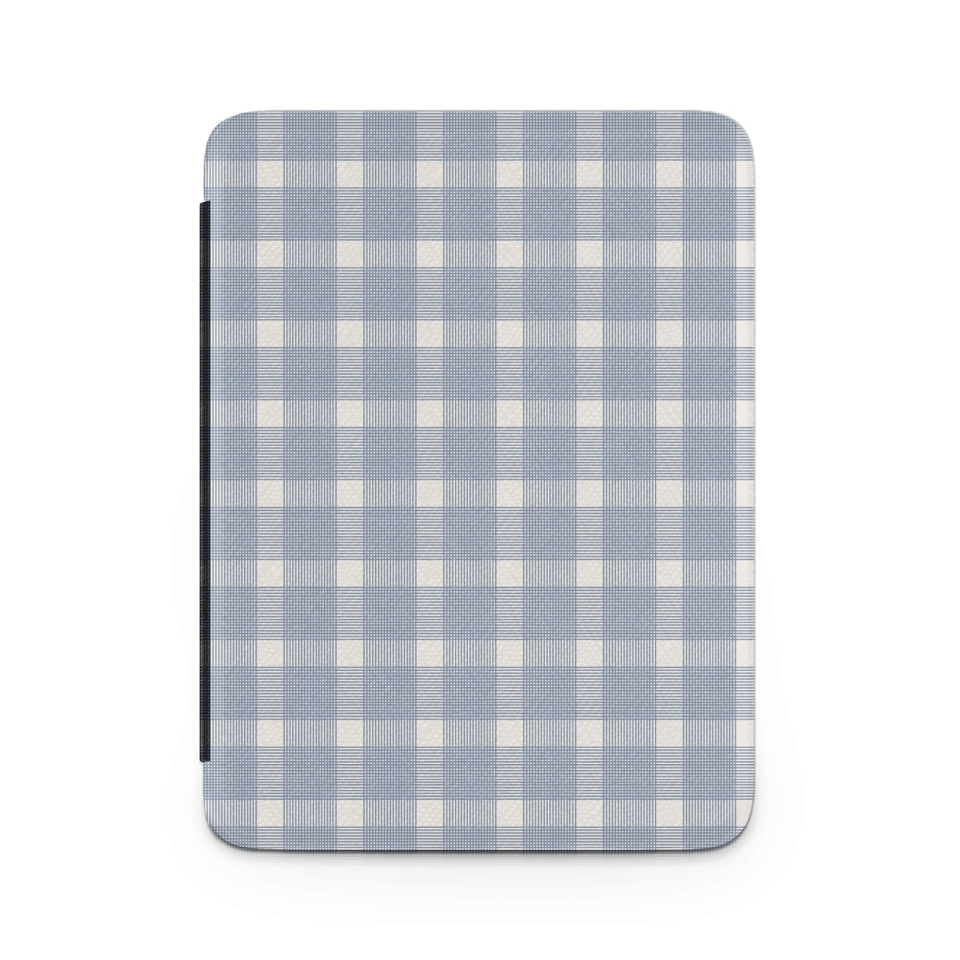 Classic Blue and White Gingham Patterned Product Cover