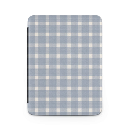 Classic Blue and White Gingham Patterned Product Cover