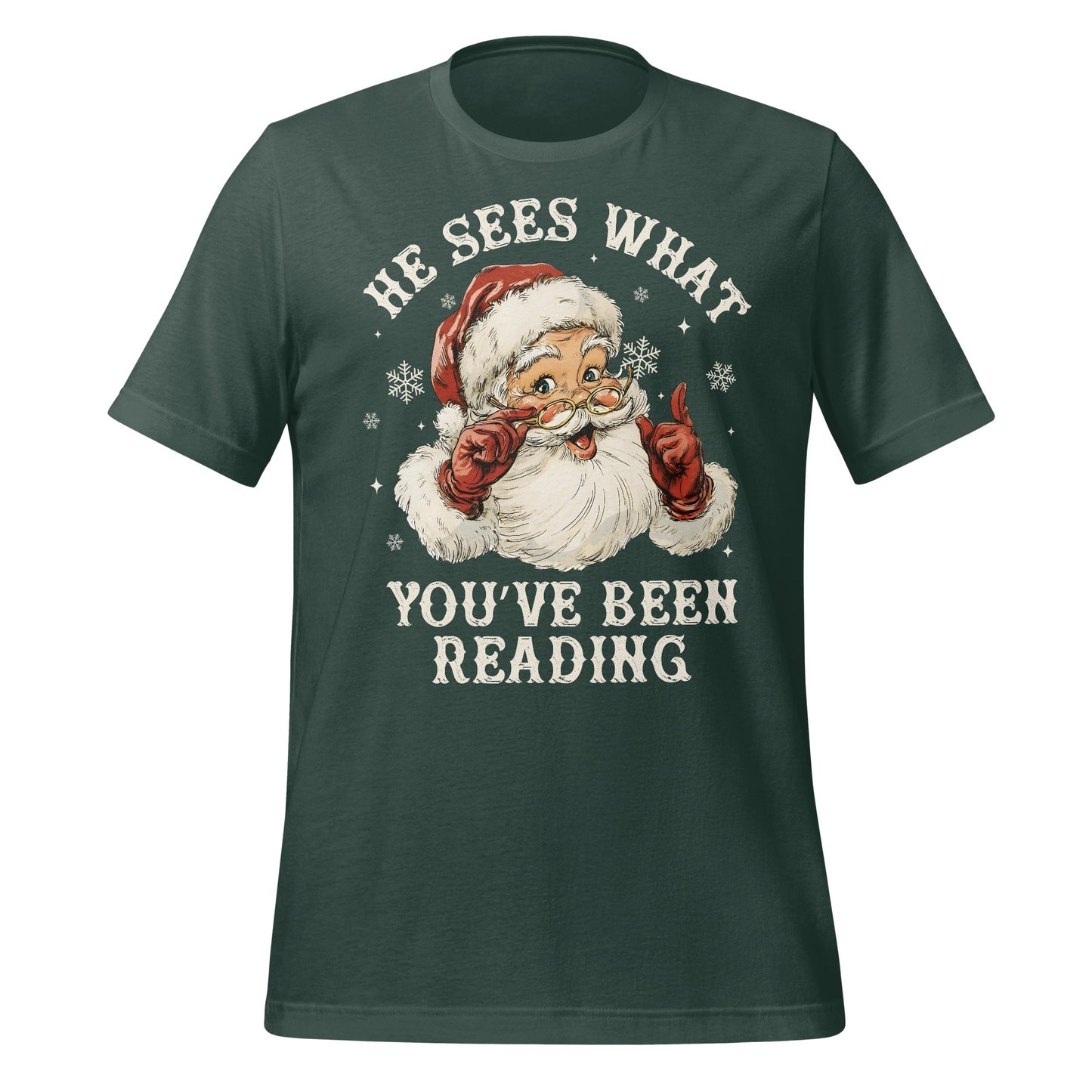 He Sees What You've Been Reading T-Shirt