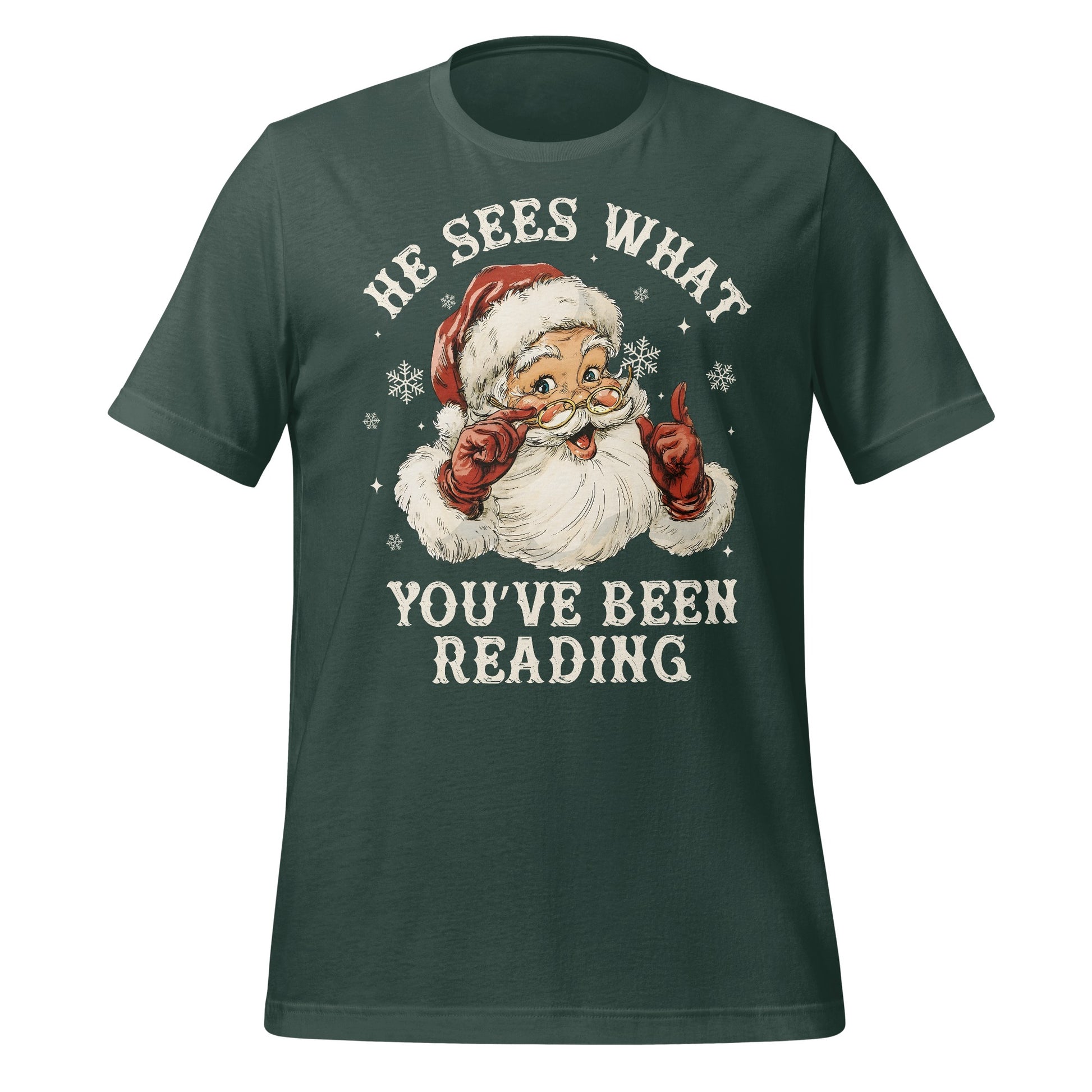 He Sees What You've Been Reading T-Shirt