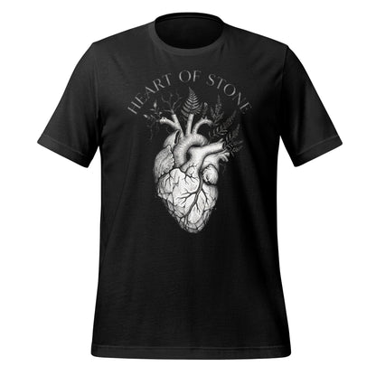 Heart of Stone Artistic Graphic T-shirt