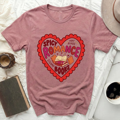 Spicy Romance Hot Reads Steamy Books product type
Spicy Romance
Hot Reads
Steamy Books
Book Lover
Romance Reader
Graphic Tee
Unisex Tee
Reading Shirt
Bookworm Gift
Heart Design
Bookish Apparel
Fiction Fan
Valentine Gift
Love Books
Reader Life
Literary Tee
Book Nerds
Pink Tee
Cozy Reading
Novel Fan
