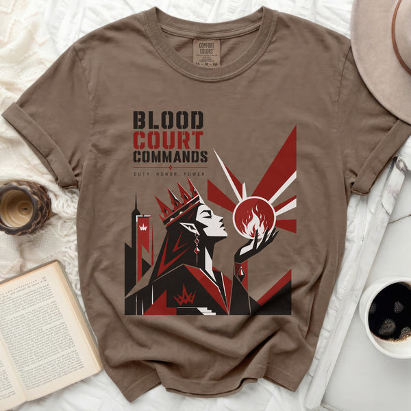 Blood Court Sovereign Tee in Espresso