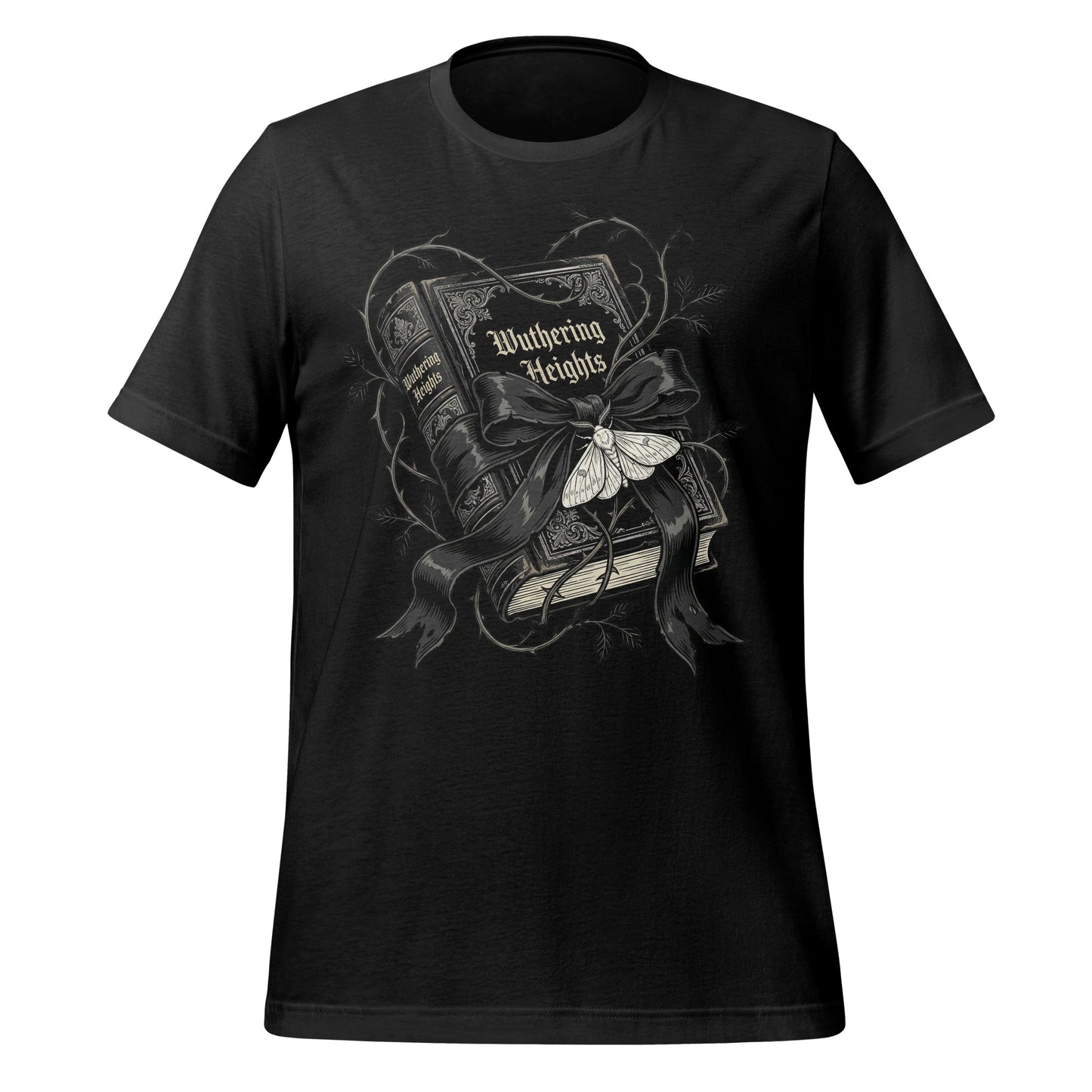 Wuthering Heights Gothic Book Design T-shirt