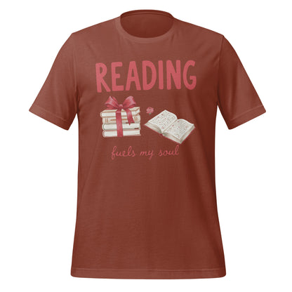 Reading Fuels My Soul Graphic T-Shirt