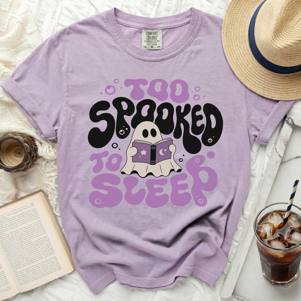Too Spooked Tee in Orchid