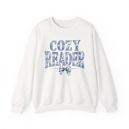 Cozy Reader Printed Design Sweatshirt Product