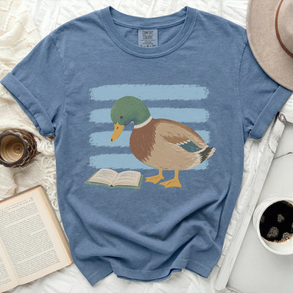 Reading Mallard Tee in Blue Jean