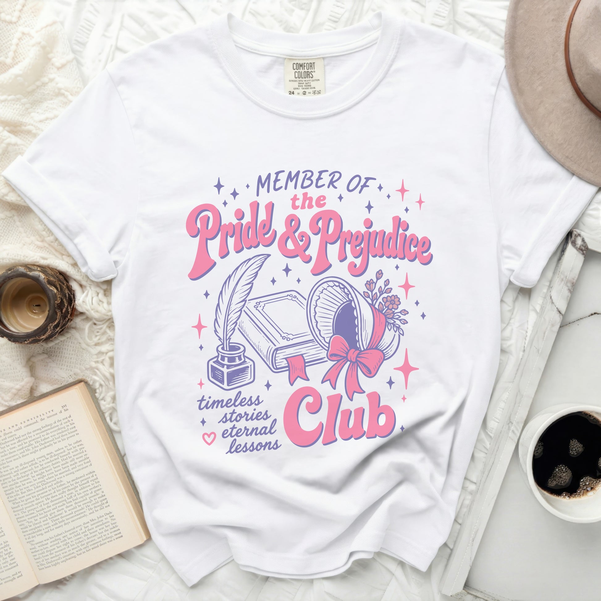 Member of the Pride & Prejudice Club with timeless stories eternal lessons.