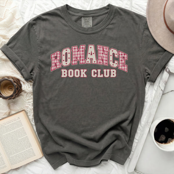 Romance Book Club Tee in Pepper