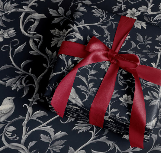 Elegant Floral Wrap with Red Bow detail product