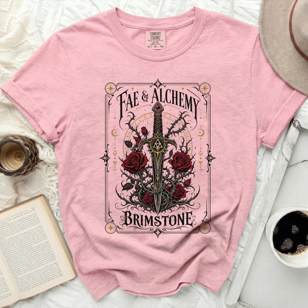 Brimstone Rose Dagger Tee in Blossom