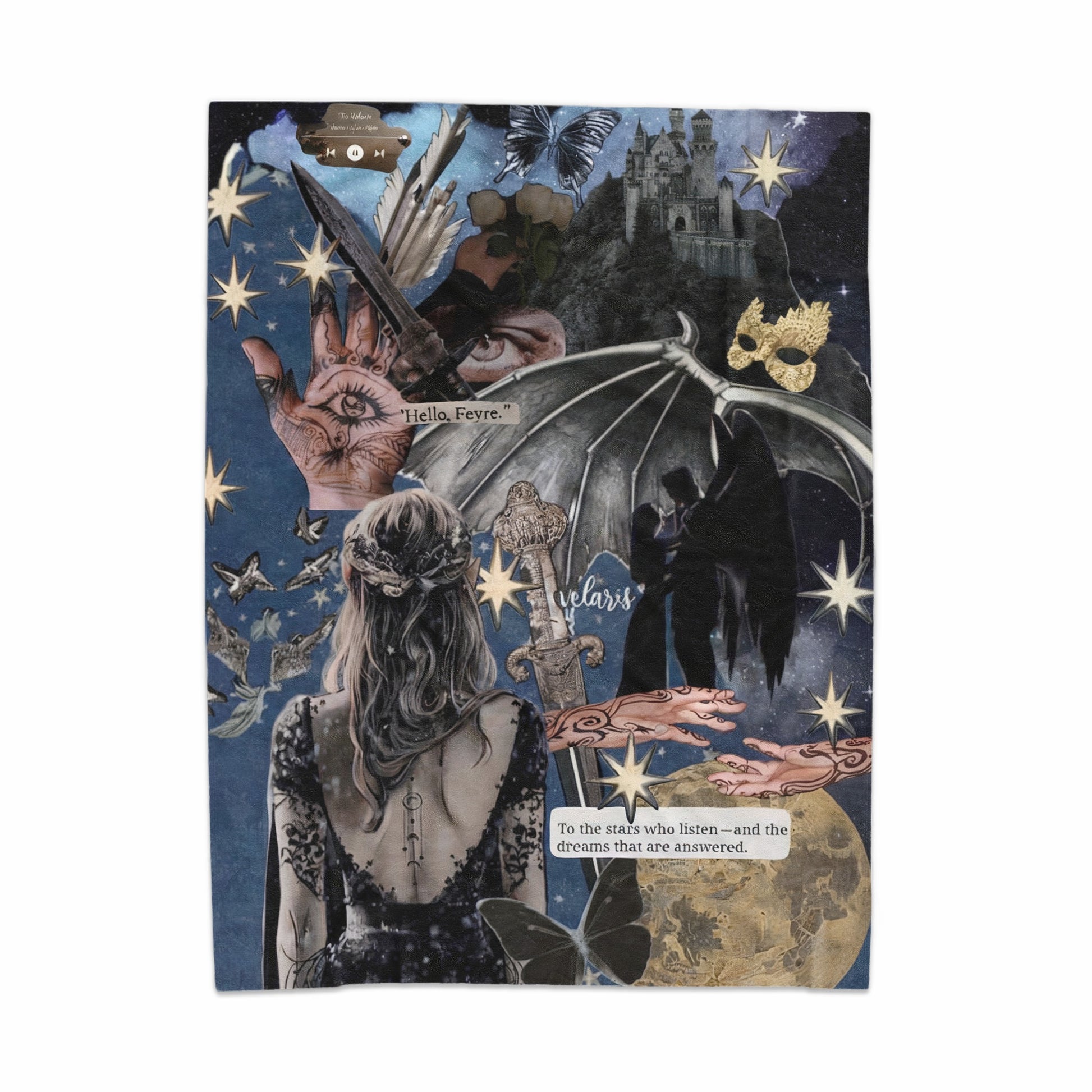 Fantasy Collage Art Wall Decor for Home and Office