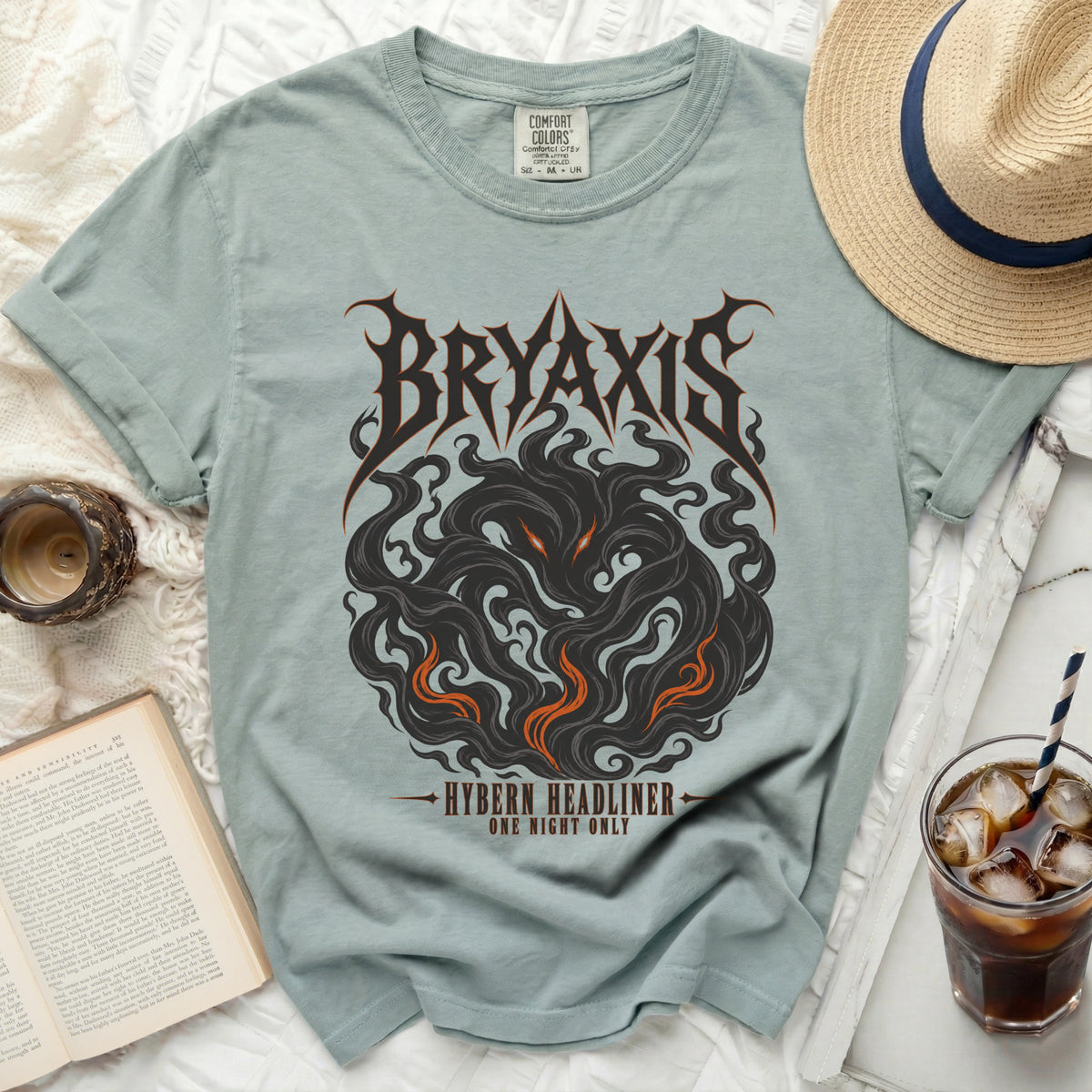 Bryaxis Hybern Headliner One Night Only graphic t-shirt.