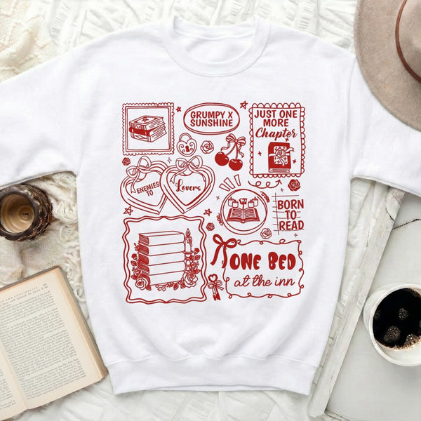 GRUMPY X SUNSHINE Sweatshirt in White