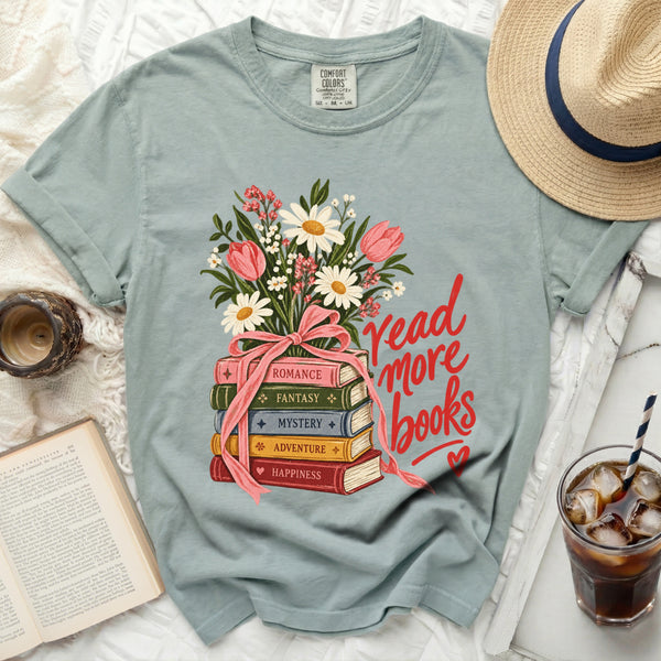 Read More Books Book Tee in Bay