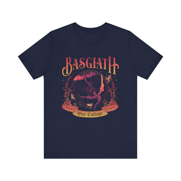 Basgiath War College Tee in Navy