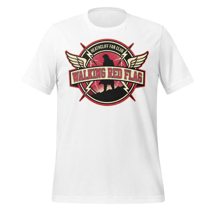Heathcliff Fan Club Walking Red Flag T-Shirt