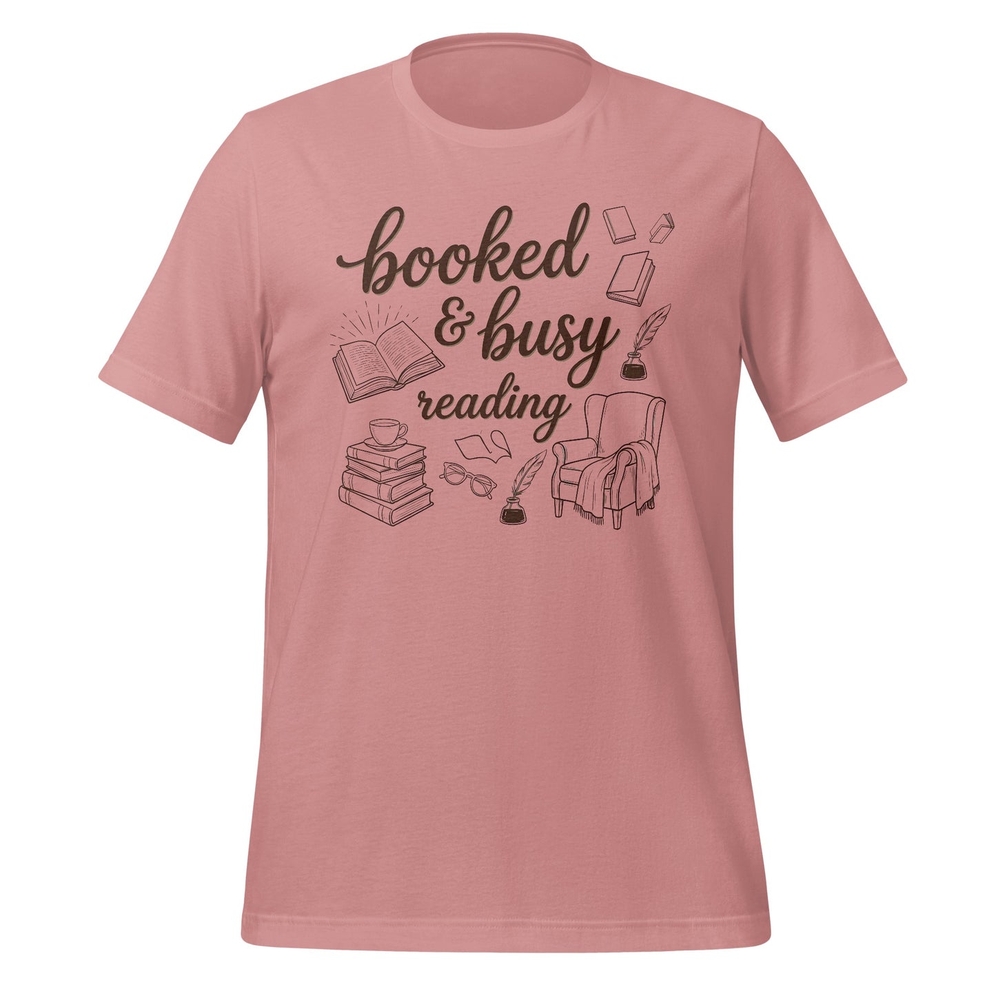 Booked And Busy Reading T-Shirt Product