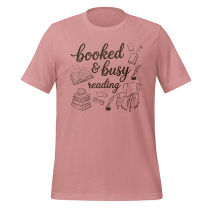 Booked And Busy Reading T-Shirt Product