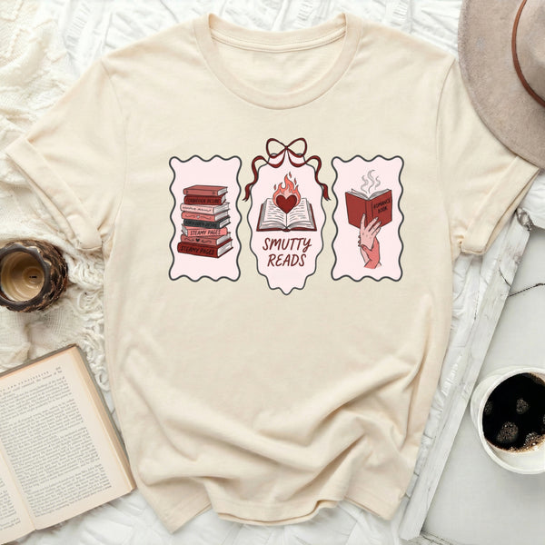 Vintage Romance Frames Tee in Natural