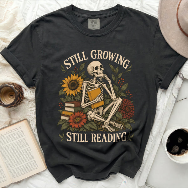 Still Growing Tee in Black