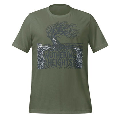 Wuthering Heights Tree Graphic Round Neck T-Shirt