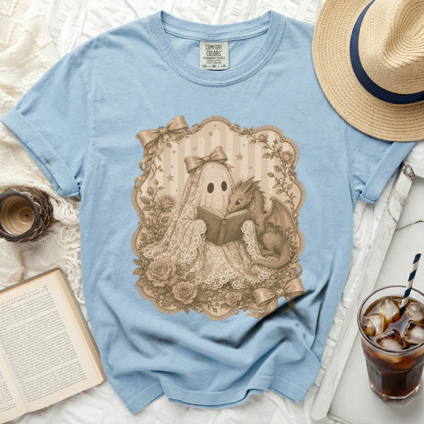 Enchanted Story Tee in Chambray