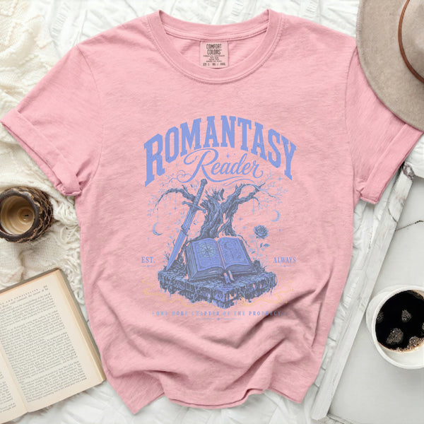 Mystic Romantasy Reader Tee in Blossom