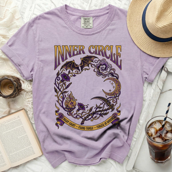 Night Court Inner Circle Tee in Orchid