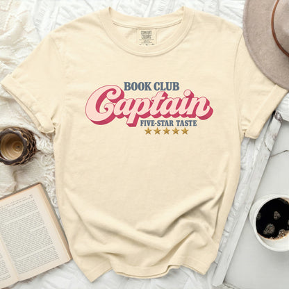 Book Club Captain Tee