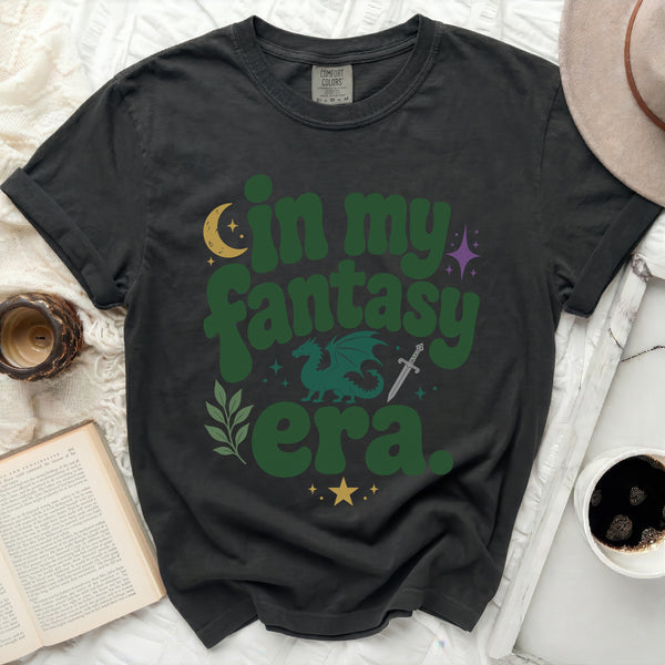 My Fantasy Era Dragon Tee in Black