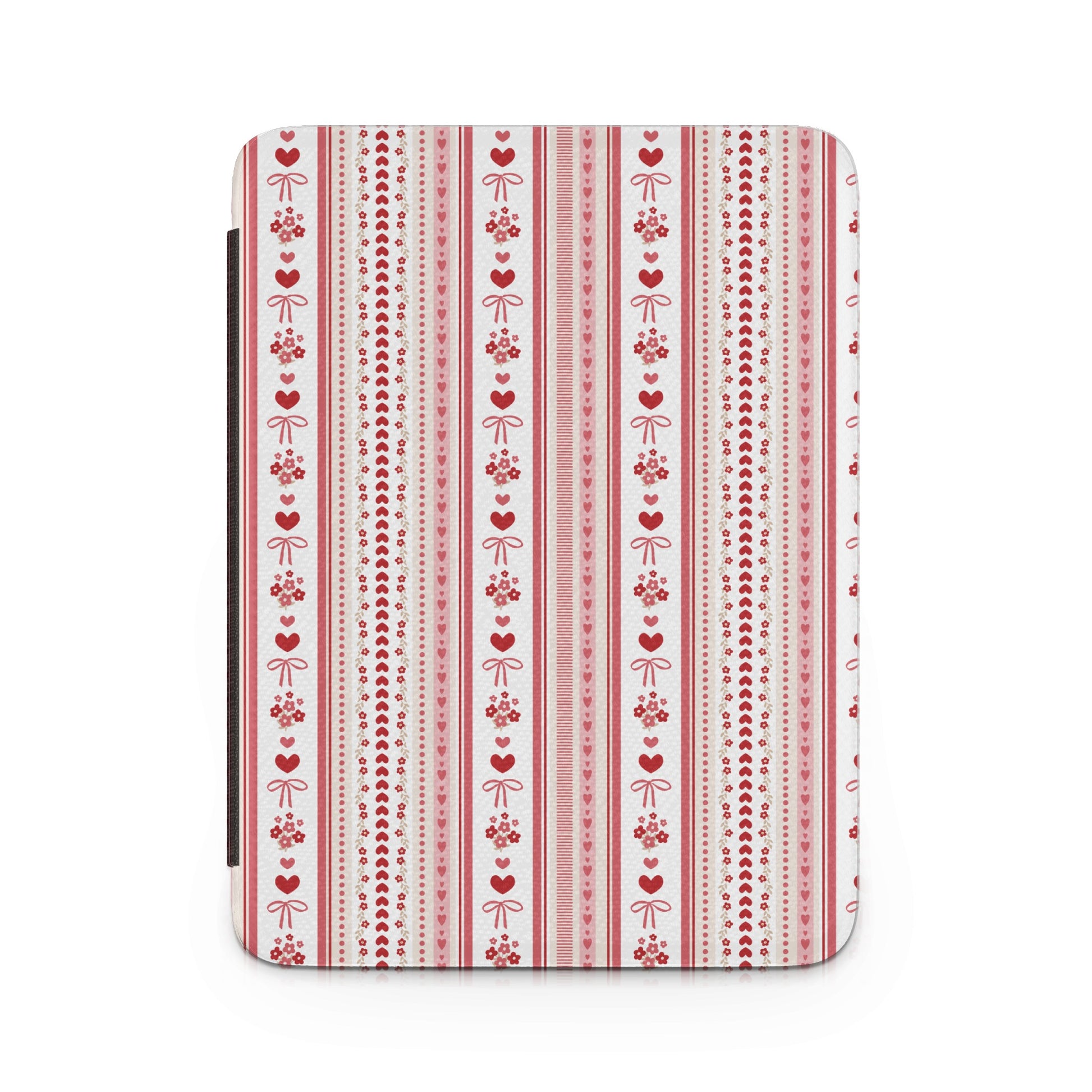 Red Hearts and Bows Patterned Case Stylish Cover