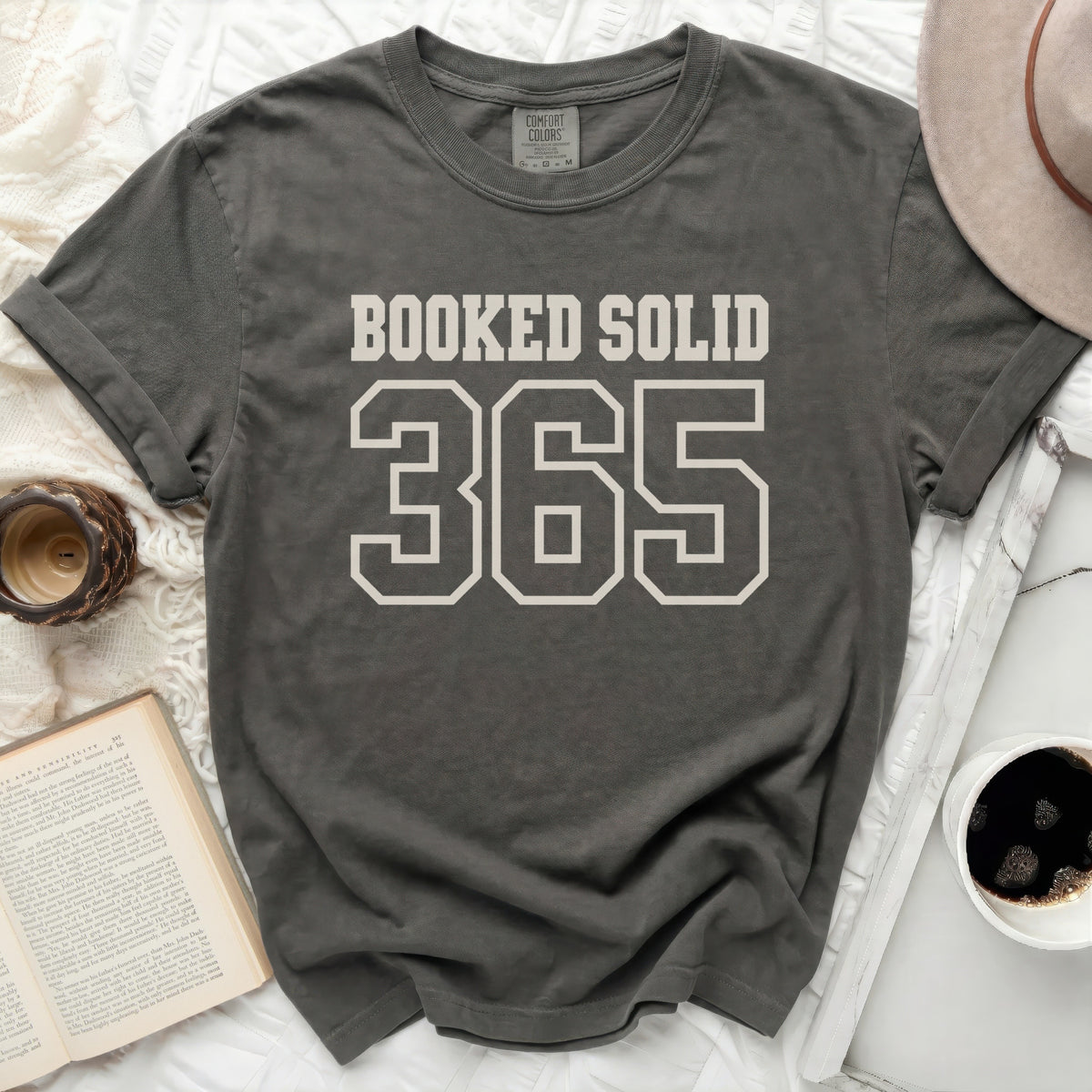 Booked Solid 365 Tee